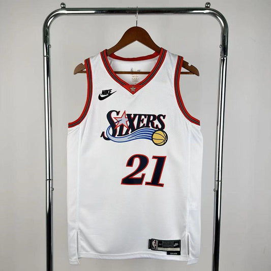 Philadelphia 76ers Joel Embiid #21 Hardwood Classics Jersey 2025/26