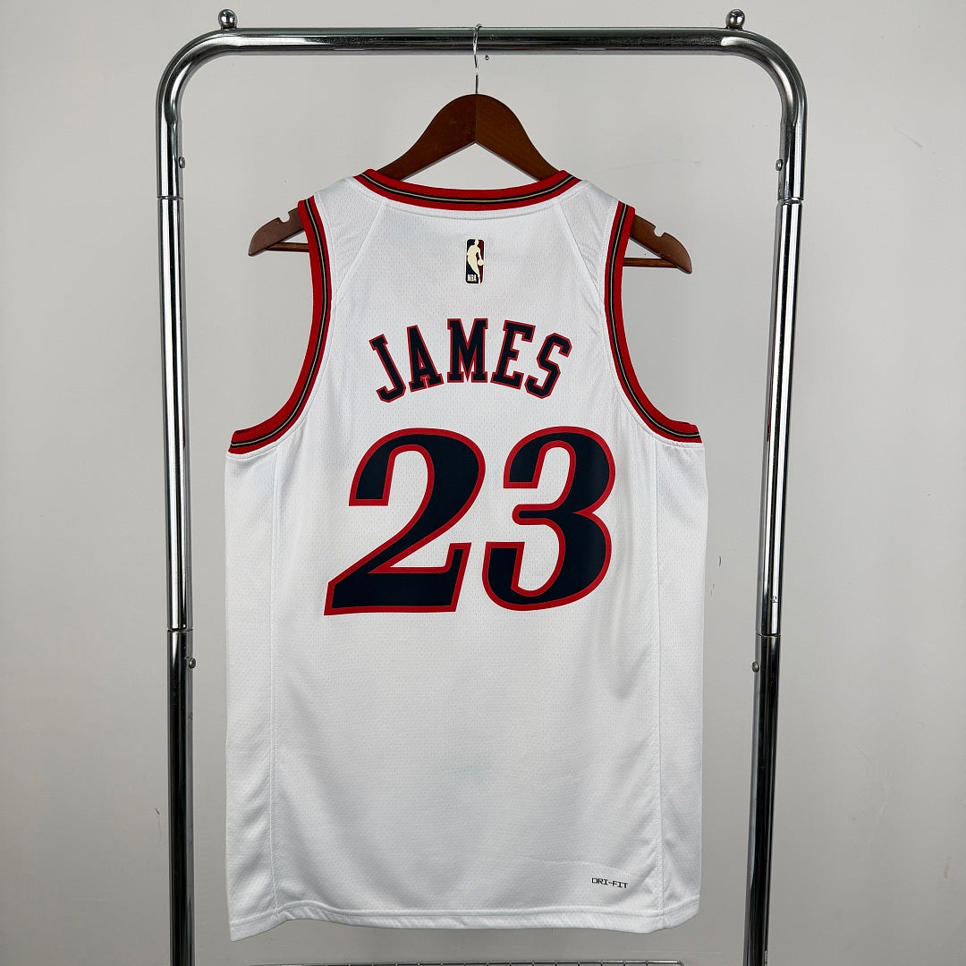 Philadelphia 76ers LeBron James #23 Hardwood Classics Jersey 2025/26 - view 2