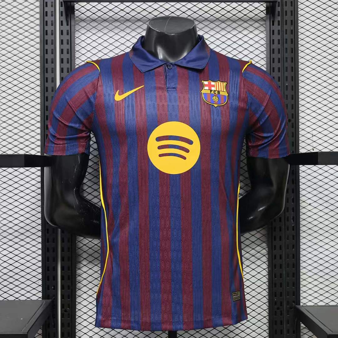 Barcelona 2026/27 Red and Blue Special Edition Player Version Jersey - Front