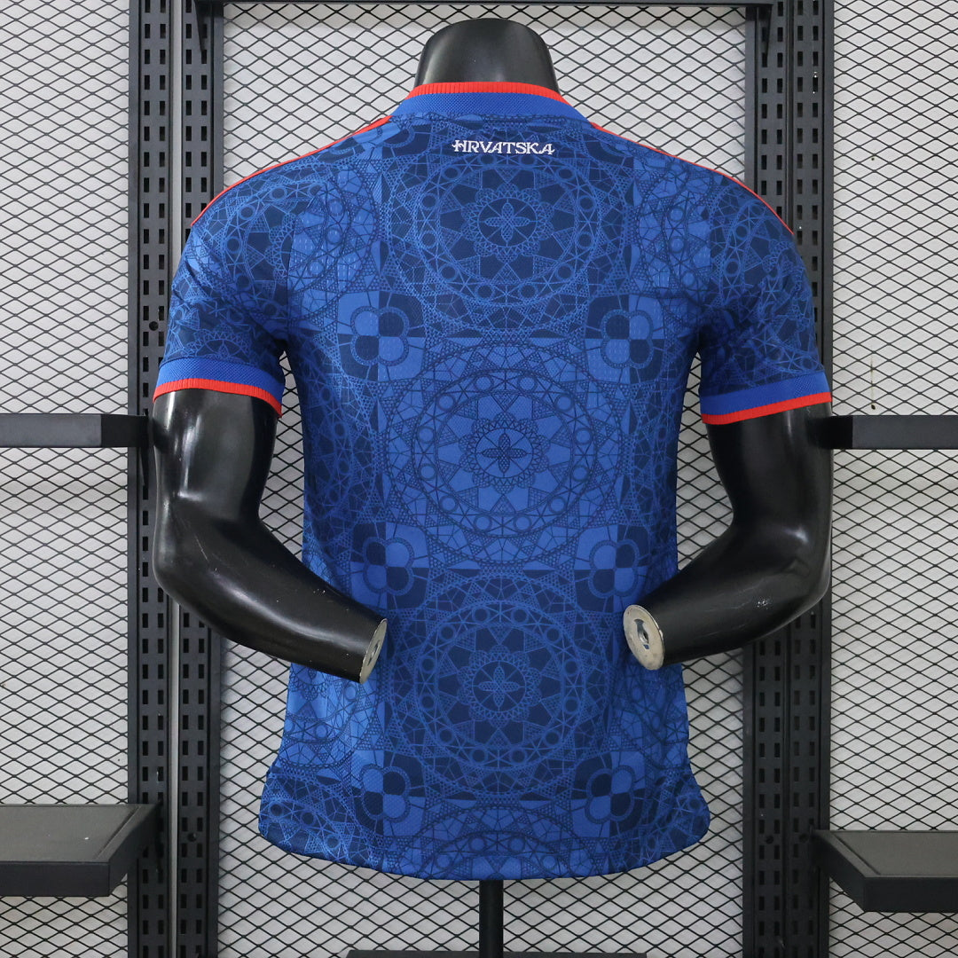 Croatia 2026/27 Away Player Version Jersey - Back