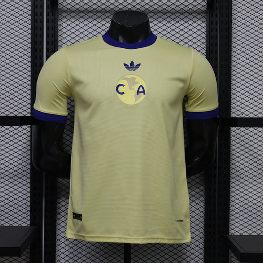 Club America 2026/27 Yellow Player Version Jersey - Front