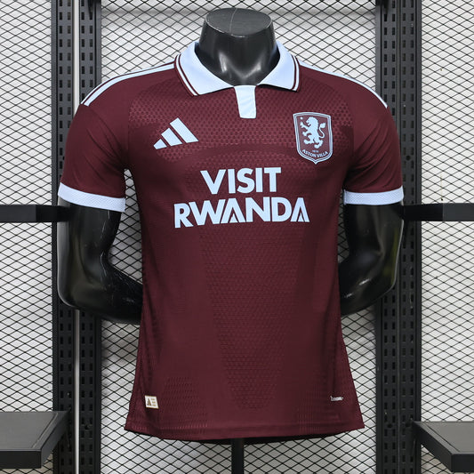 Aston Villa 2026/27 Home Player Version Jersey With Sponsor - Front