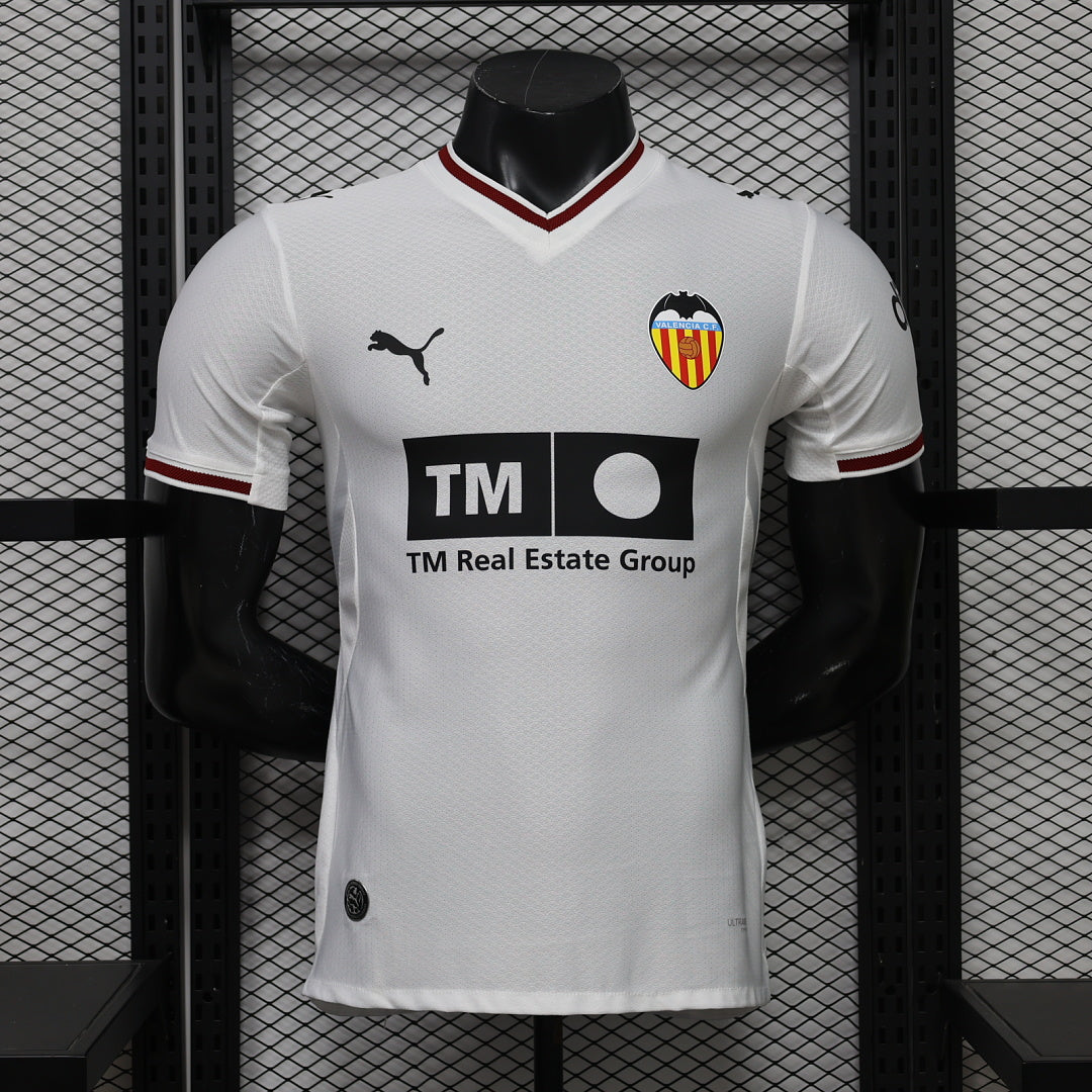 Valencia 2026/27 Home Player Version Jersey - Front