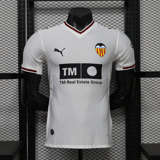 Valencia 2026/27 Home Player Version Jersey - Front