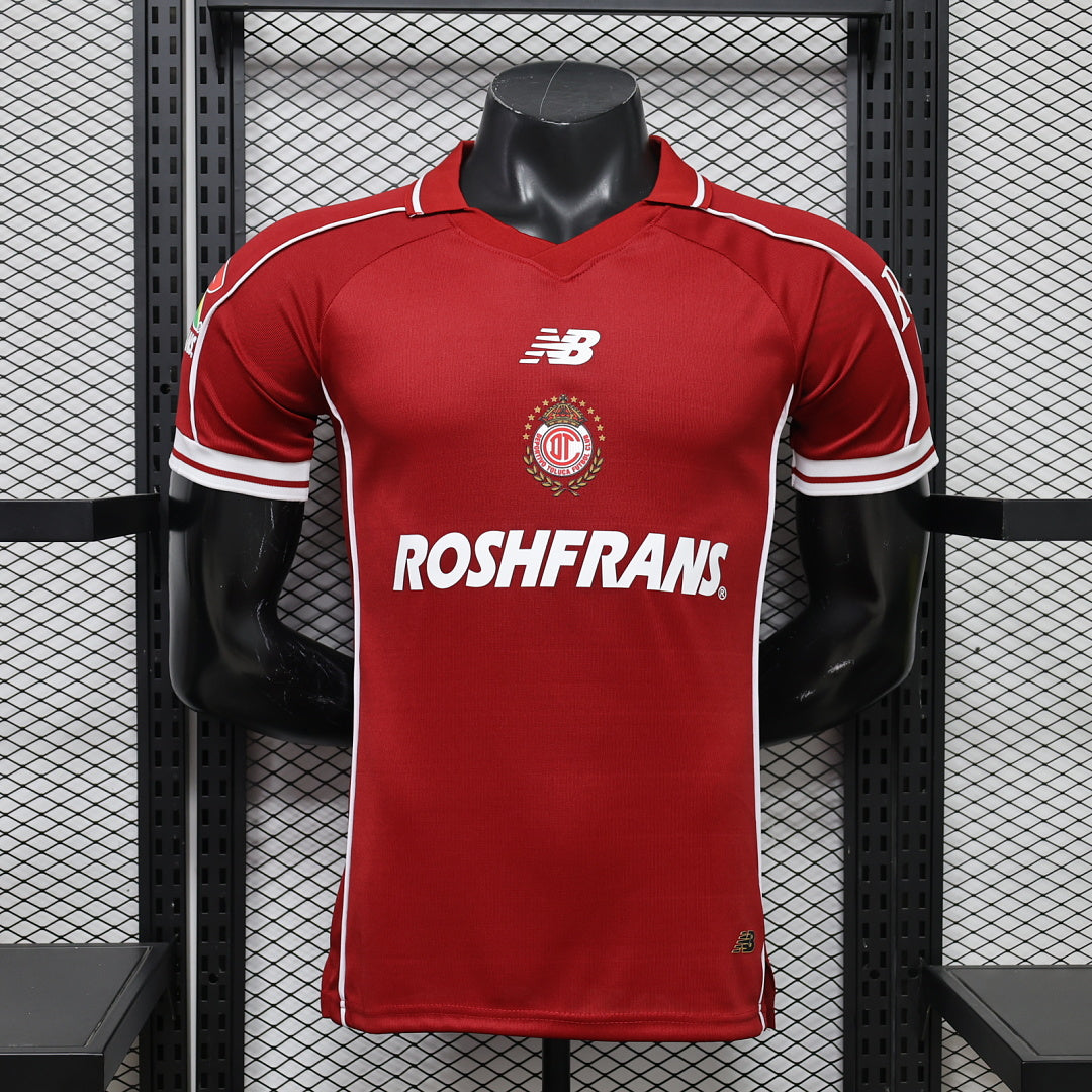 Toluca 2026/27 Home Player Version Jersey - Front