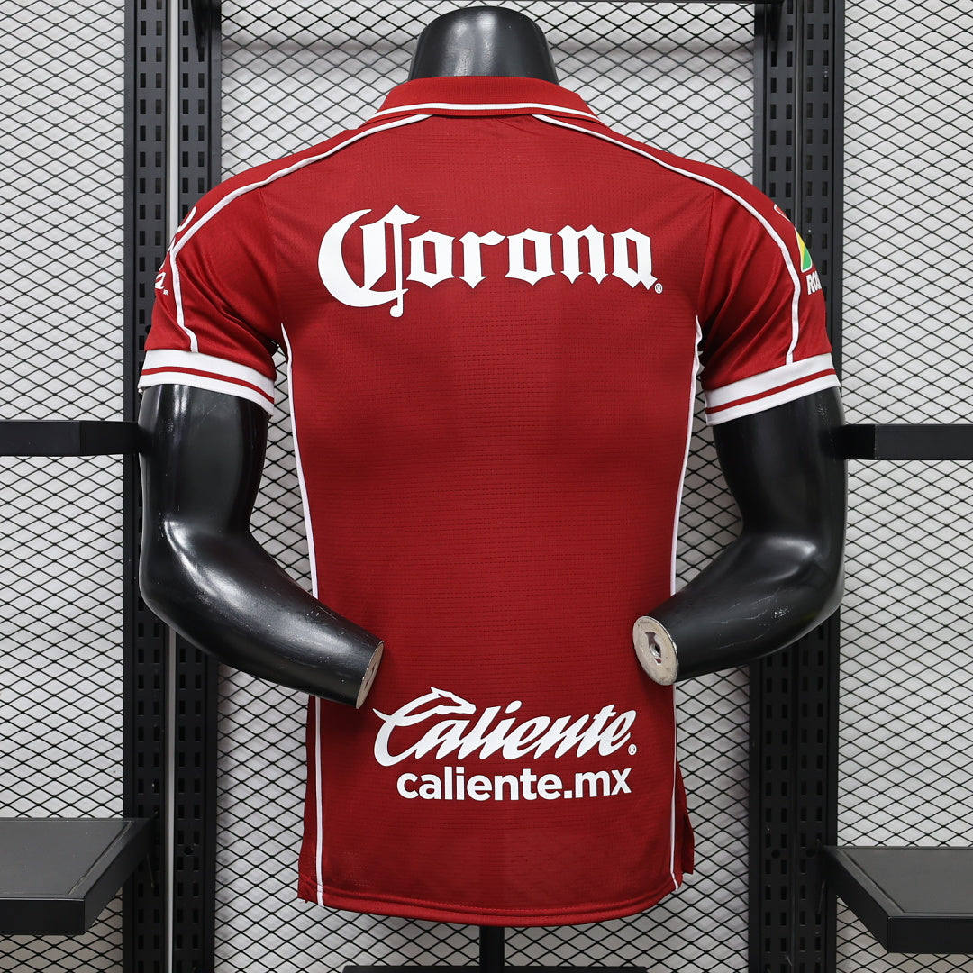 Toluca 2026/27 Home Player Version Jersey - Back
