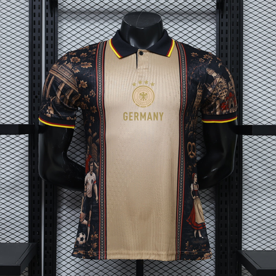 Germany 2026/27 Brown Special Edition Player Version Jersey - Front