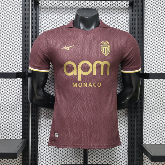 AS Monaco 2026/27 Away Player Version Jersey - Front