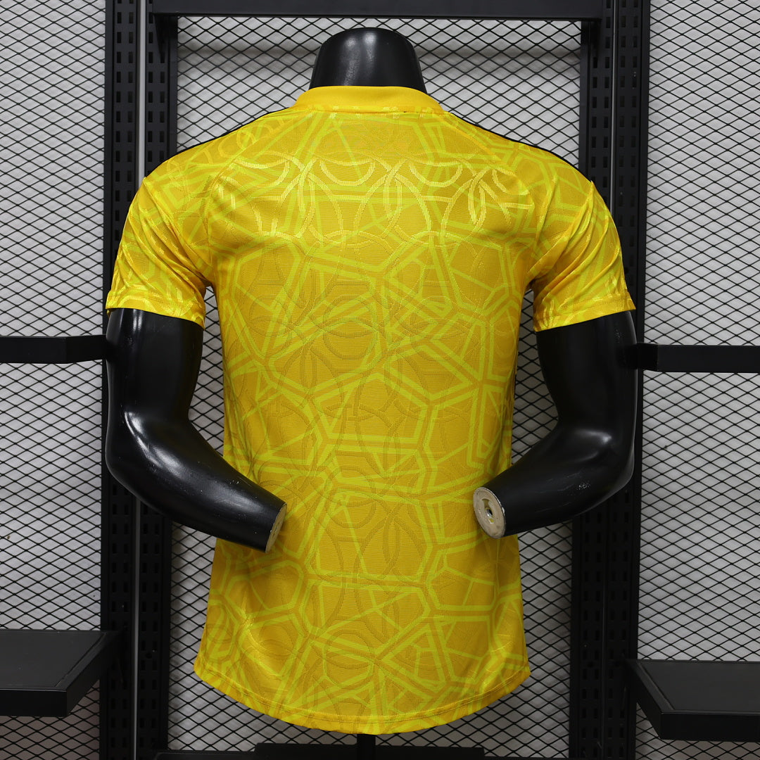 Real Madrid 2026/27 Yellow Special Edition Player Version Jersey - Back