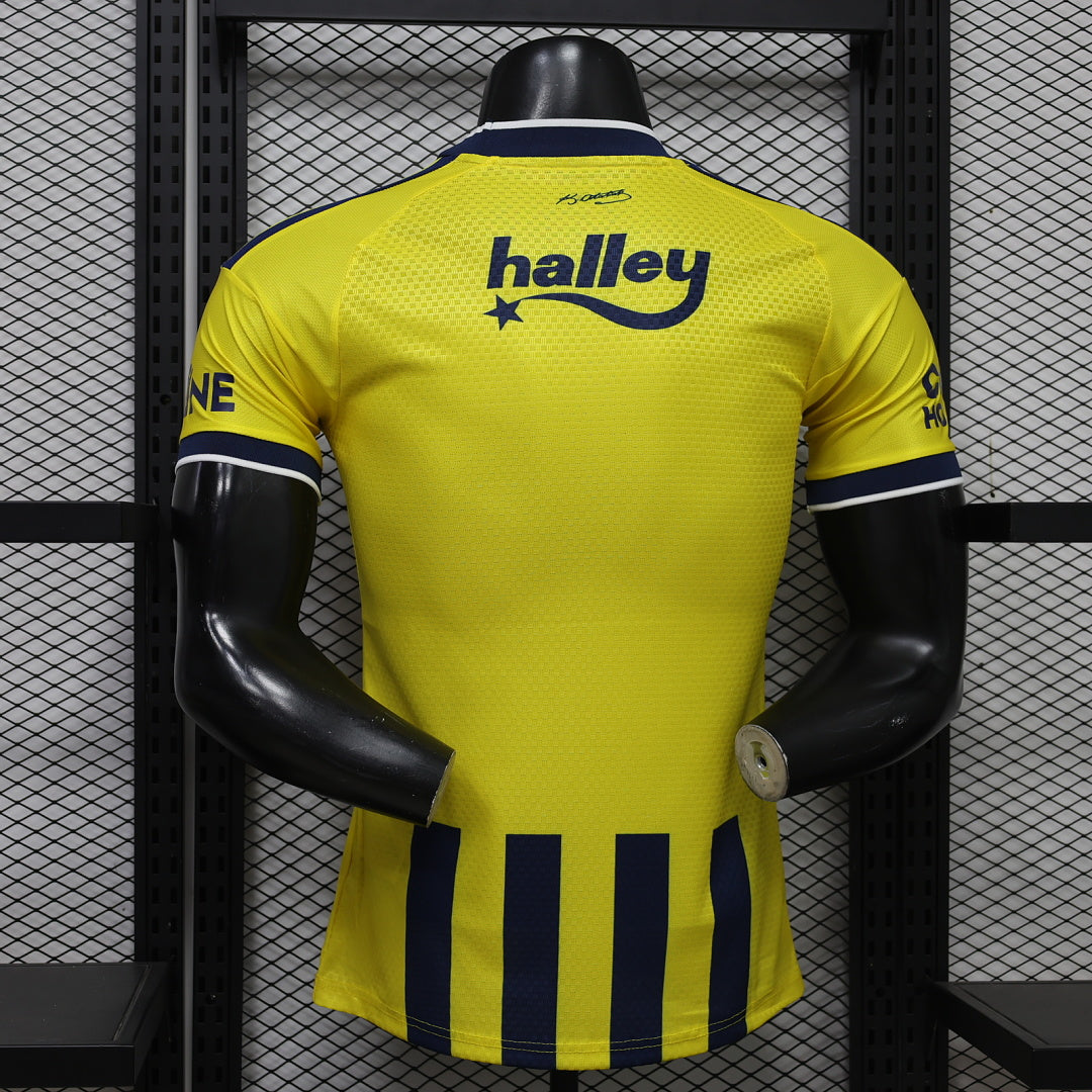 Fenerbahce 2026/27 Home Player Version Jersey - Back