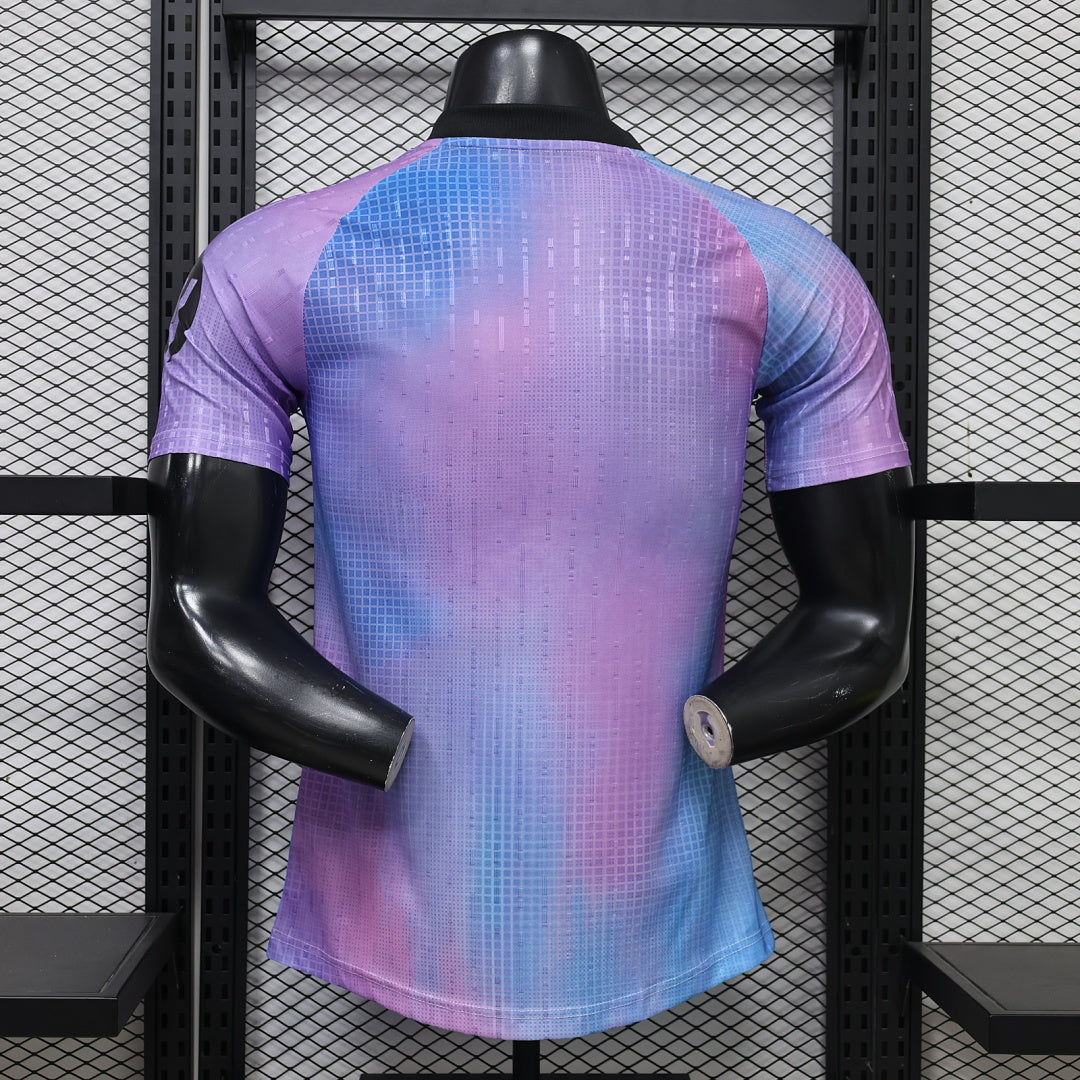 Real Madrid 2026/27 Pink and Blue Special Edition Player Version Jersey - Back