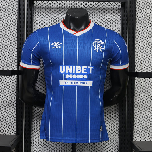 Rangers 2026/27 Home Player Version Jersey - Front
