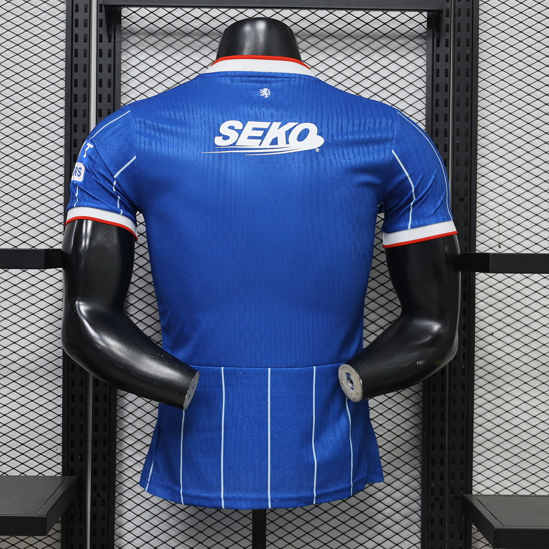 Rangers 2026/27 Home Player Version Jersey - Back