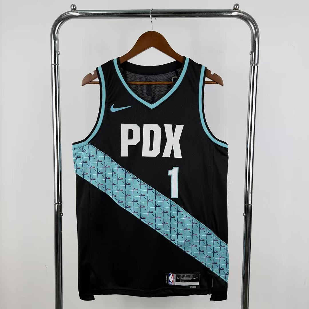 Portland Trail Blazers #1 City Edition Jersey 2025/26