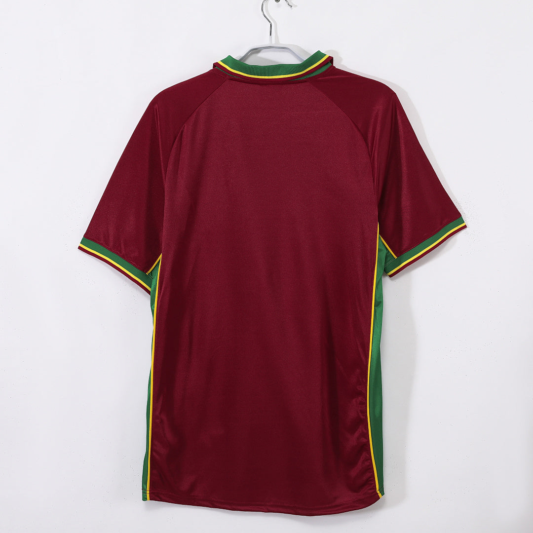 Portugal 1998 Home Retro Jersey - Back