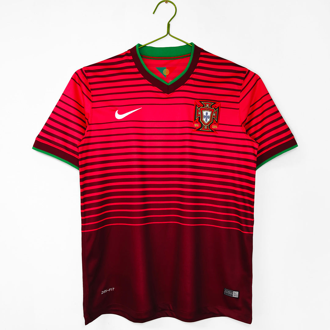 Portugal 2014 Home Retro Jersey - Front