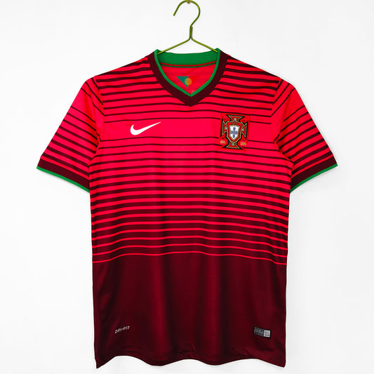 Portugal 2014 Home Retro Jersey - Front