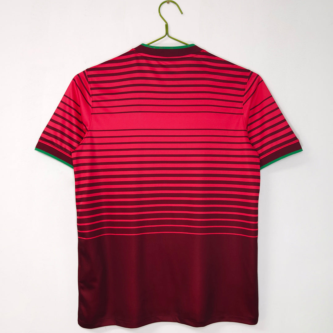 Portugal 2014 Home Retro Jersey - Back