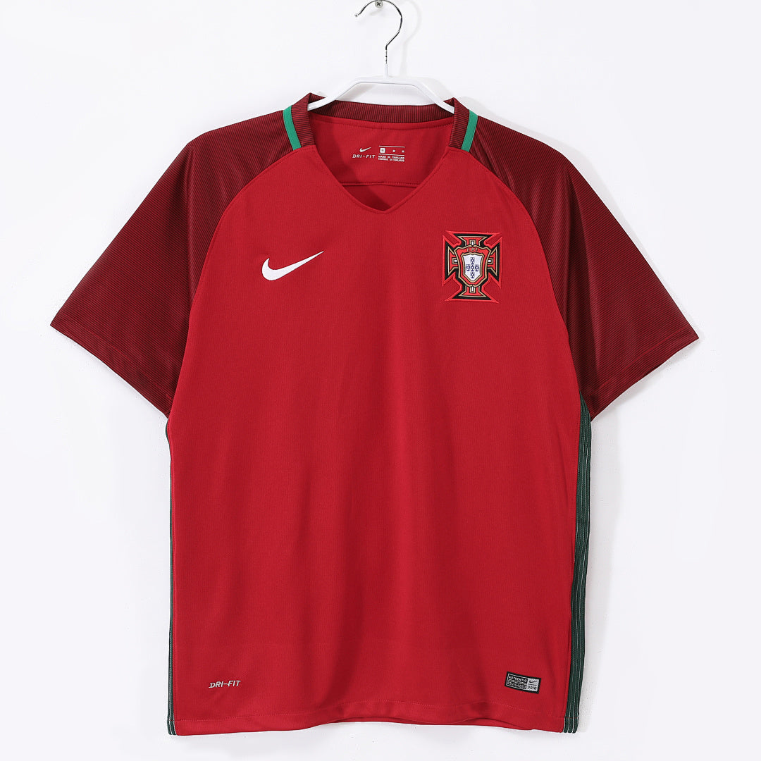 Portugal 2016 Home Retro Jersey - Front