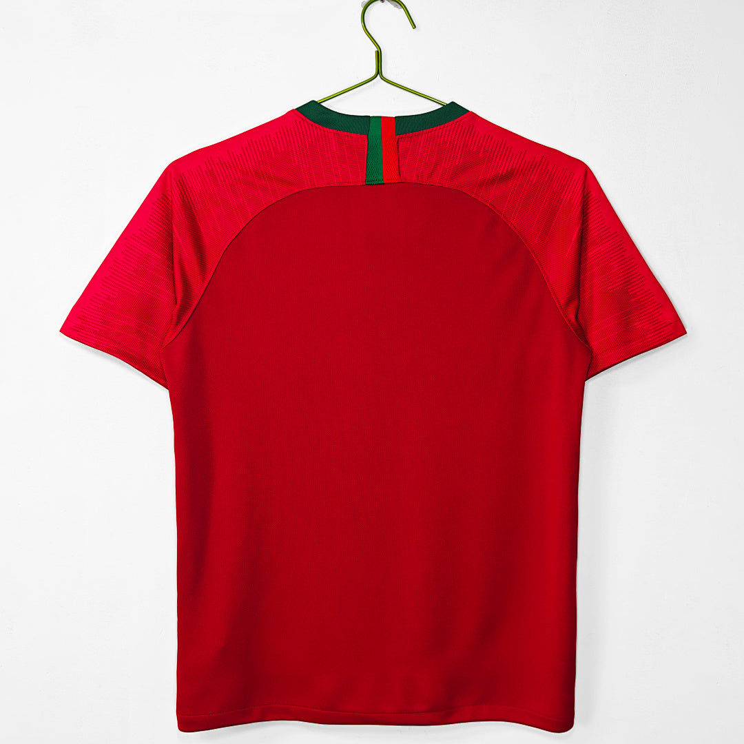 Portugal 2018 Home Retro Jersey - Back