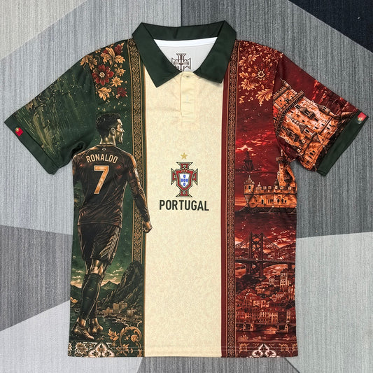 Portugal 2026/27 Anniversary Fan Version Jersey - Front