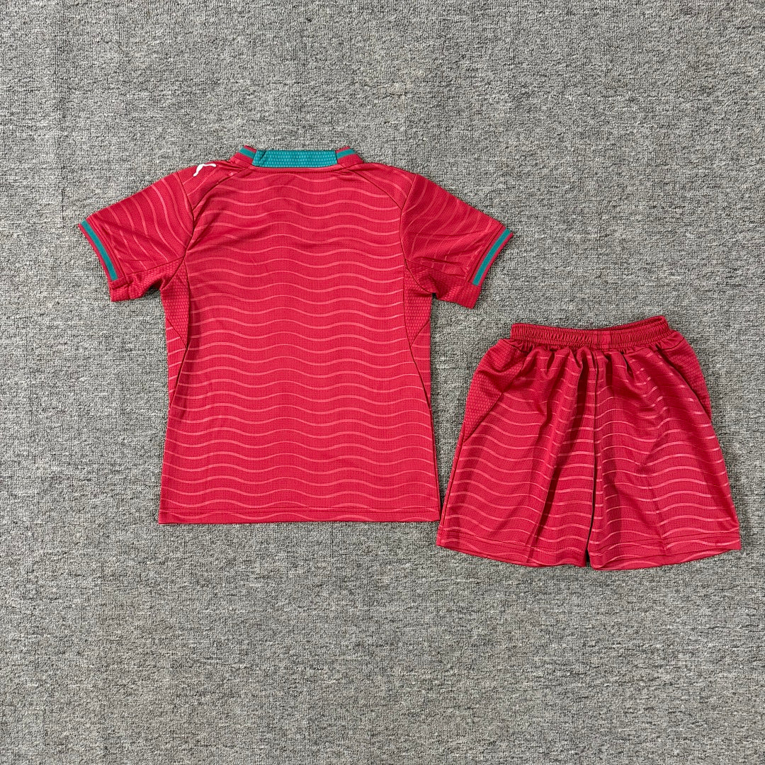 Portugal 2026/27 Home Kids Football Kit Kids Version - Back