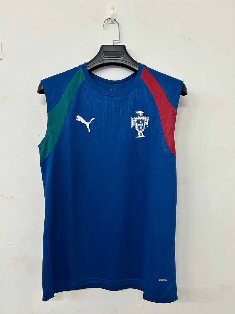 Portugal Blue Sleeveless Training Kit 2026/27 - view 3