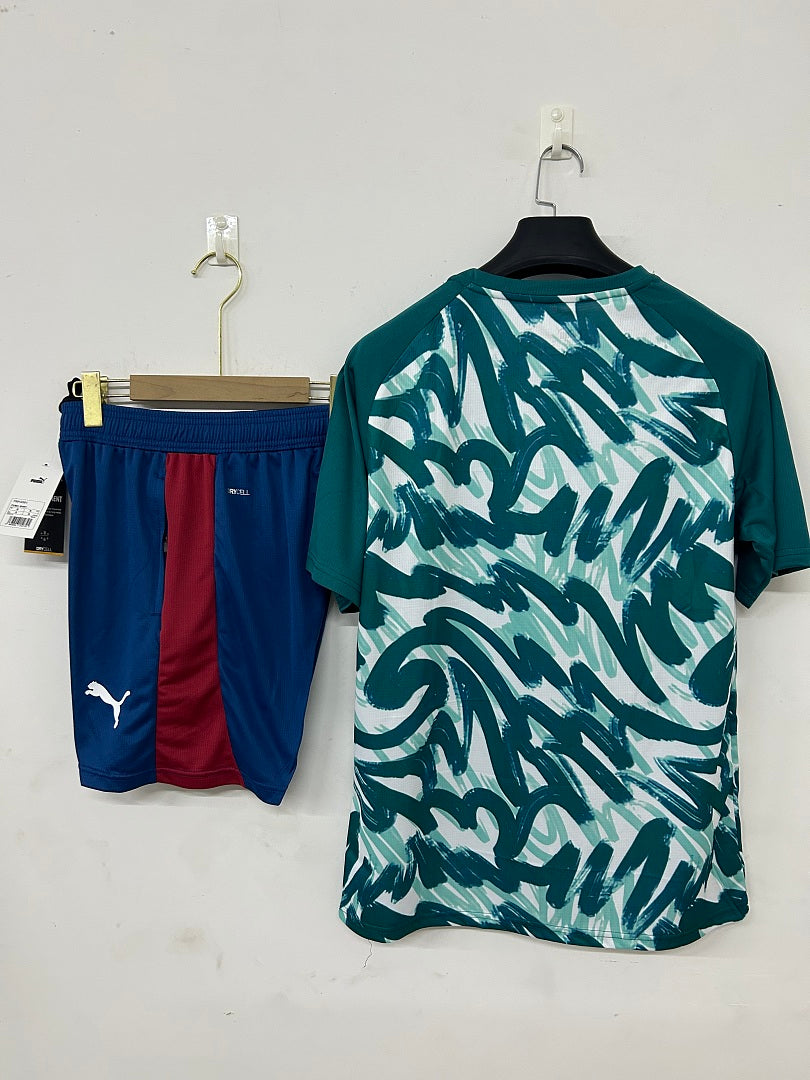 Portugal Emerald Green Short-Sleeve Training Kit 2026/27 - view 2