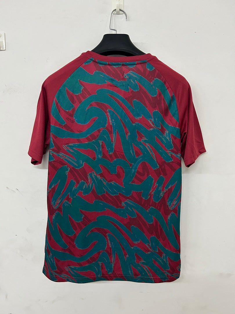 Portugal Maroon Short-Sleeve Training Kit 2026/27 - view 4