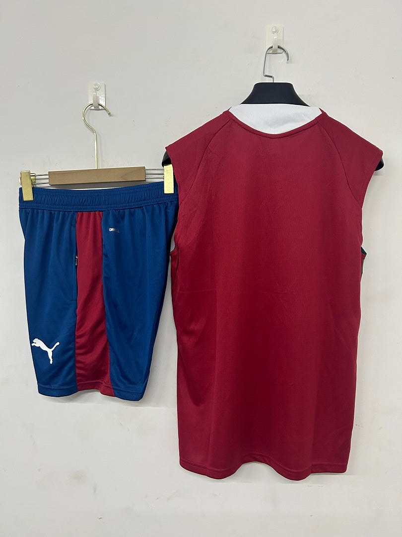 Portugal Red Sleeveless Training Kit 2026/27 - view 2