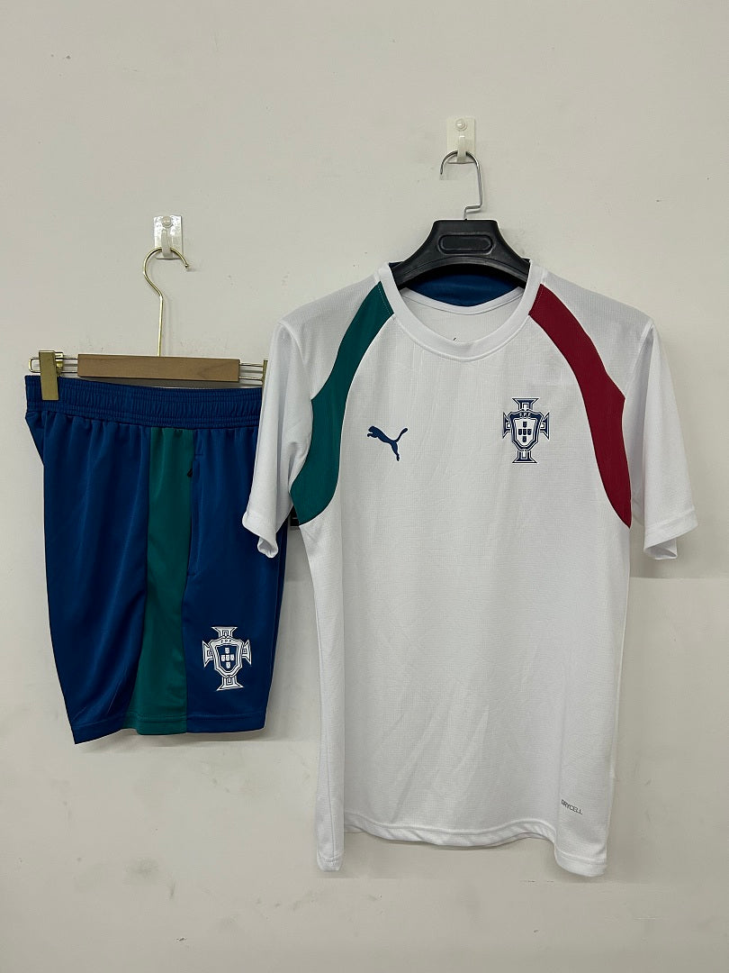 Portugal White Short-Sleeve Training Kit 2026/27