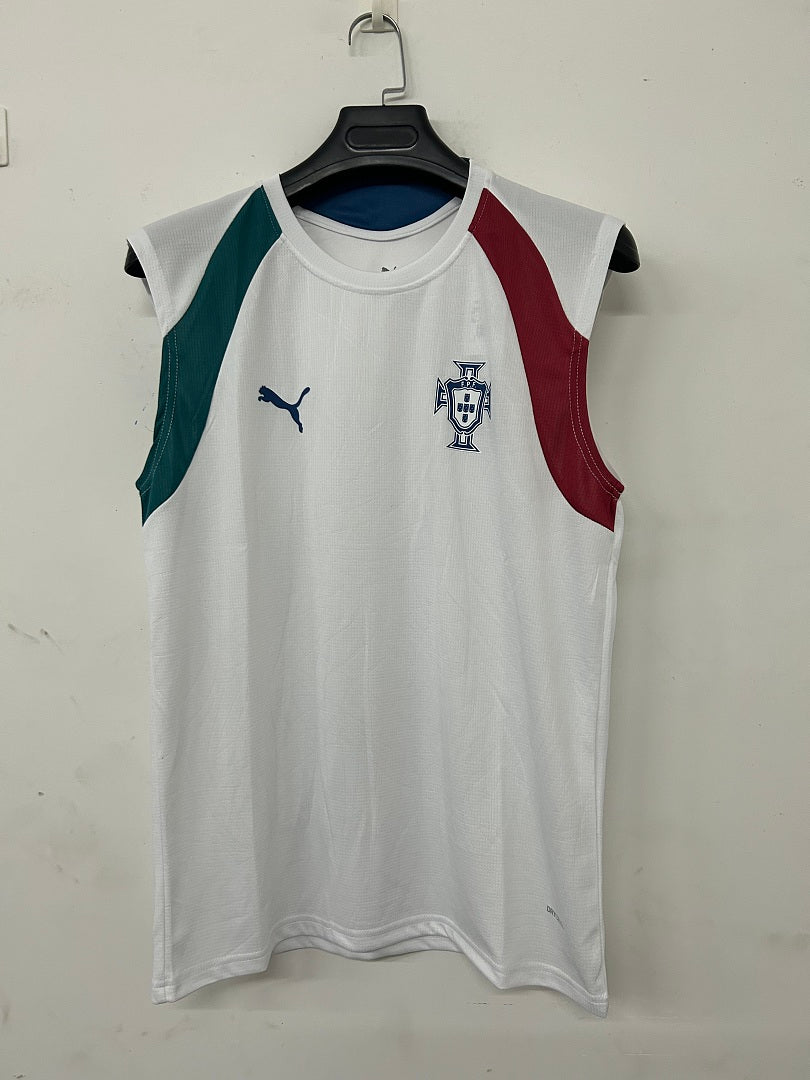 Portugal White Sleeveless Training Kit 2026/27 - view 3