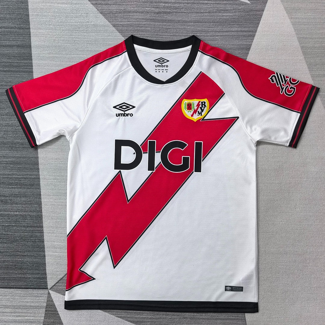 Rayo Vallecano 2026/27 Home Fan Version Jersey - Front