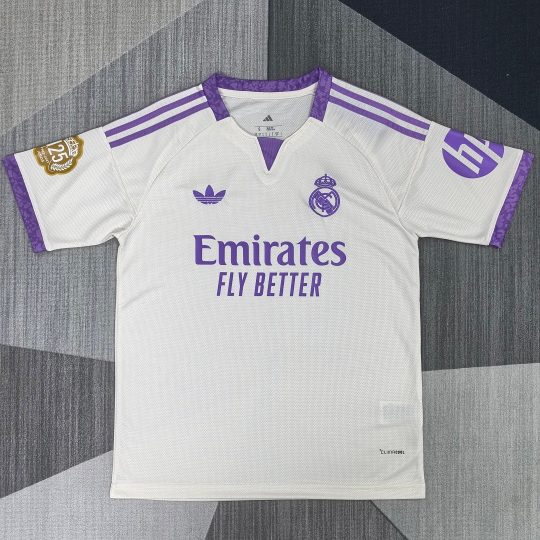 Real Madrid 2026/27 125th Anniversary Fan Version Jersey - Front
