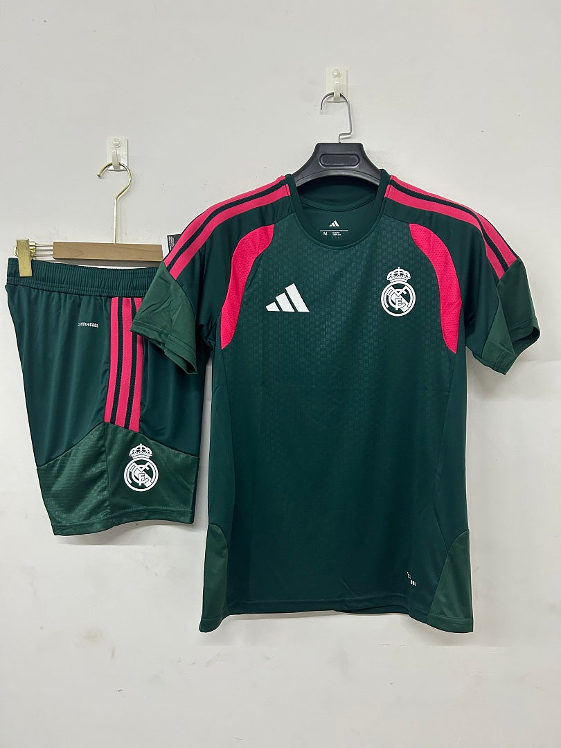 Real Madrid Dark Green Short-Sleeve Training Kit 2026/27