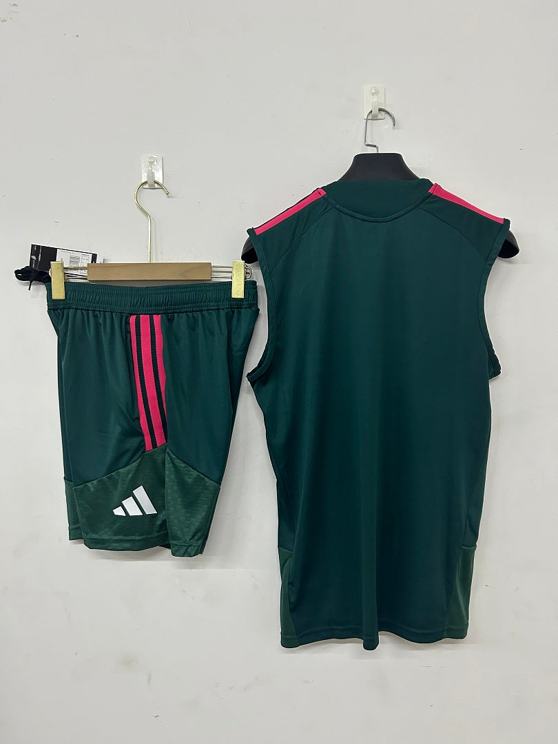 Real Madrid Dark Green Sleeveless Training Kit 2026/27 - view 2