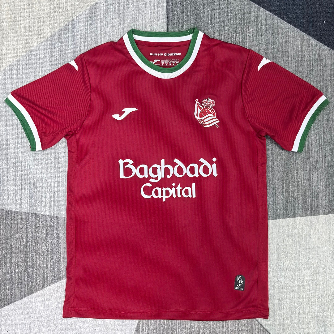 Real Sociedad 2026/27 Second Away Fan Version Jersey - Front