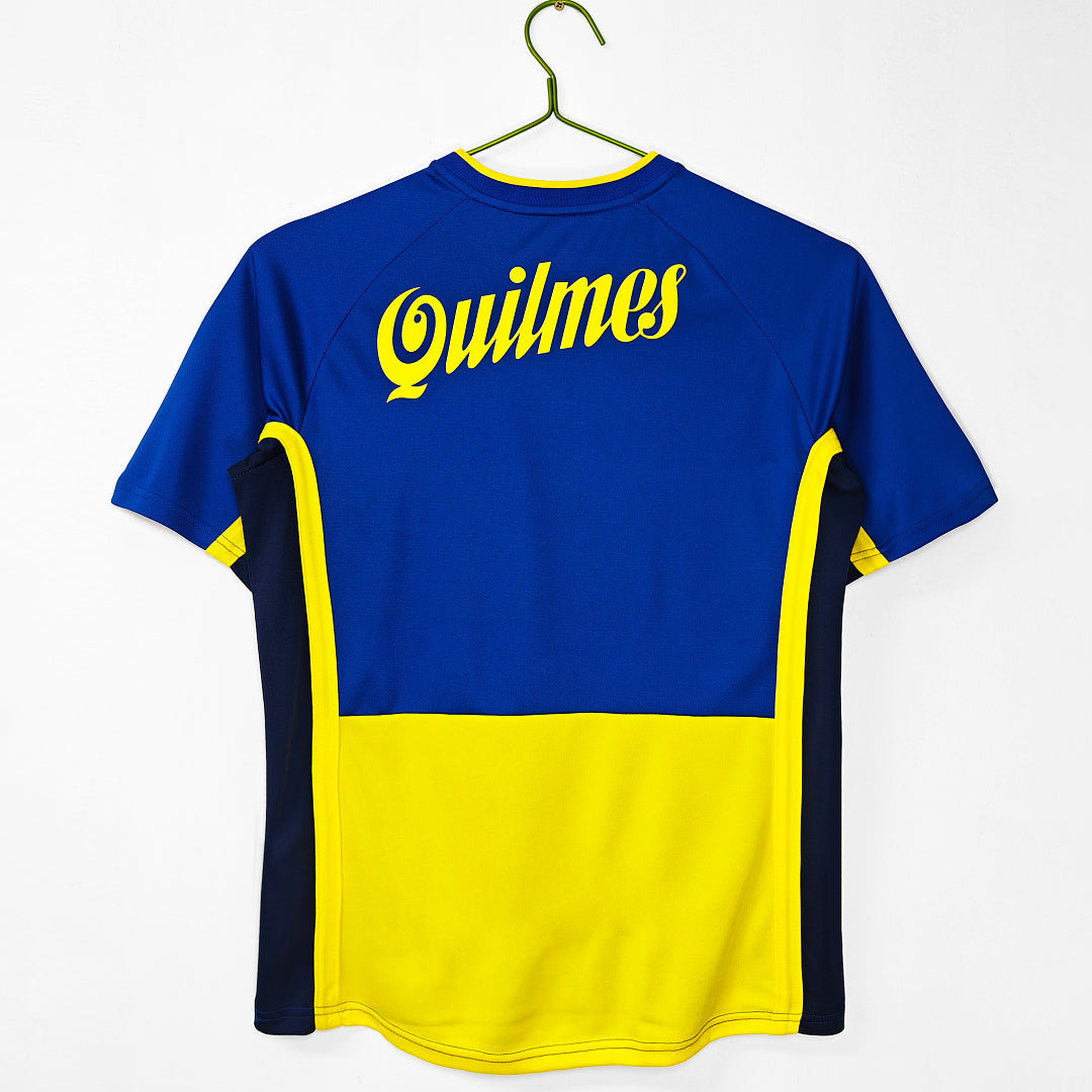 Boca Juniors 2001/02 Home Retro Jersey - Back