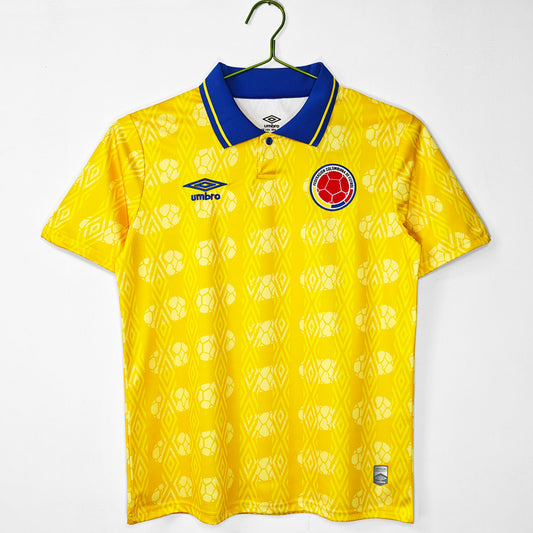 Colombia 1994 Home Retro Jersey - Front