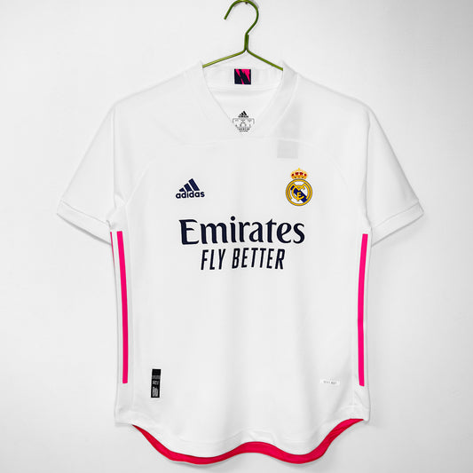 Real Madrid 2020/21 Home Retro Jersey - Front