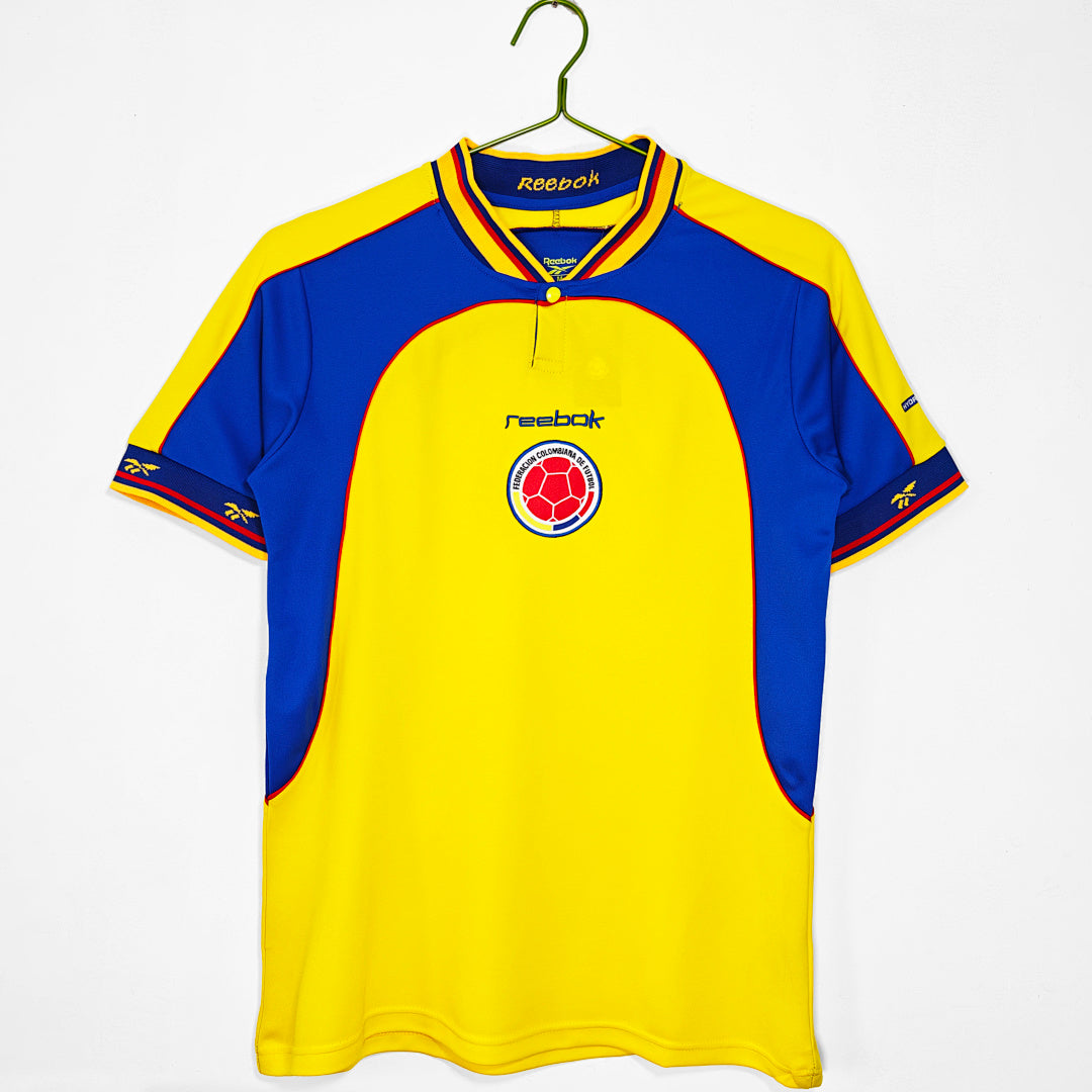 Colombia 2001 Home Retro Jersey - Front