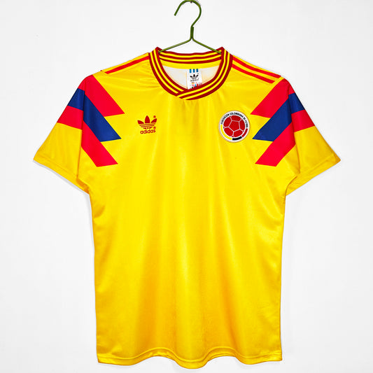 Colombia 1990 Home Retro Jersey - Front
