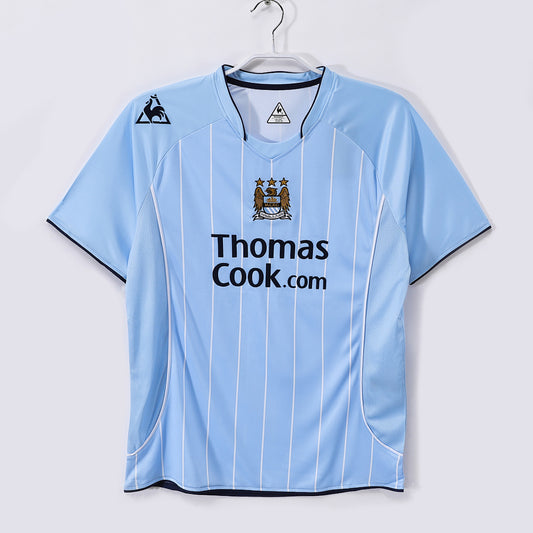 Manchester City 2007/08 Home Retro Jersey - Front