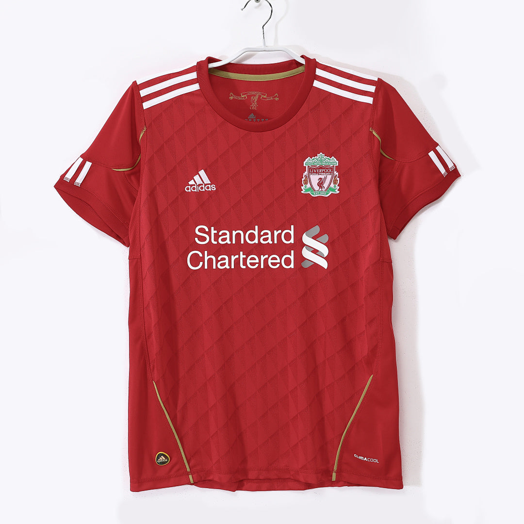 Liverpool 2010/11 Home Retro Jersey - Front