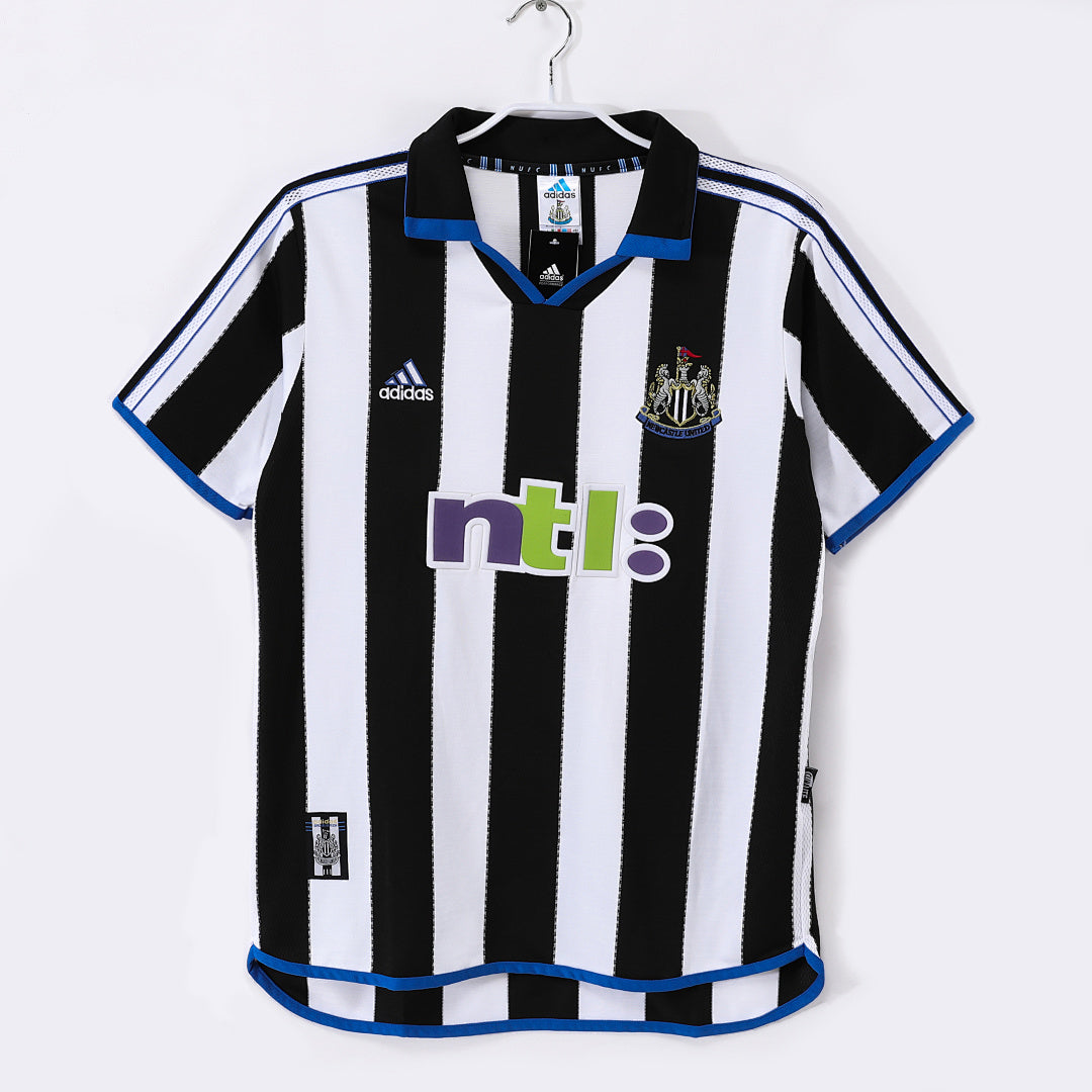 Newcastle United 2000/01 Home Retro Jersey - Front