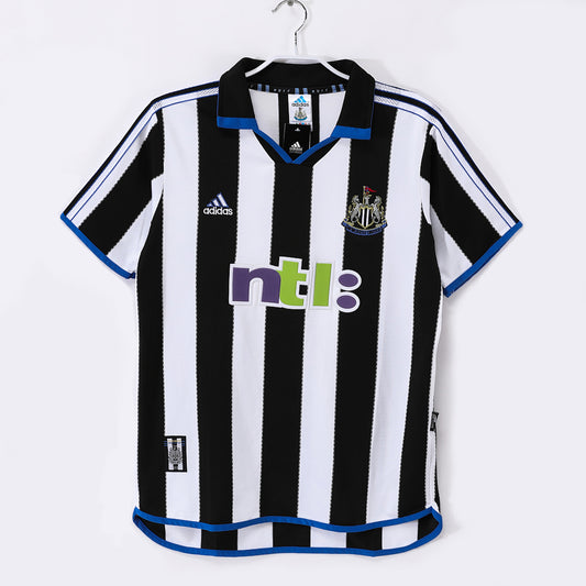 Newcastle United 2000/01 Home Retro Jersey - Front