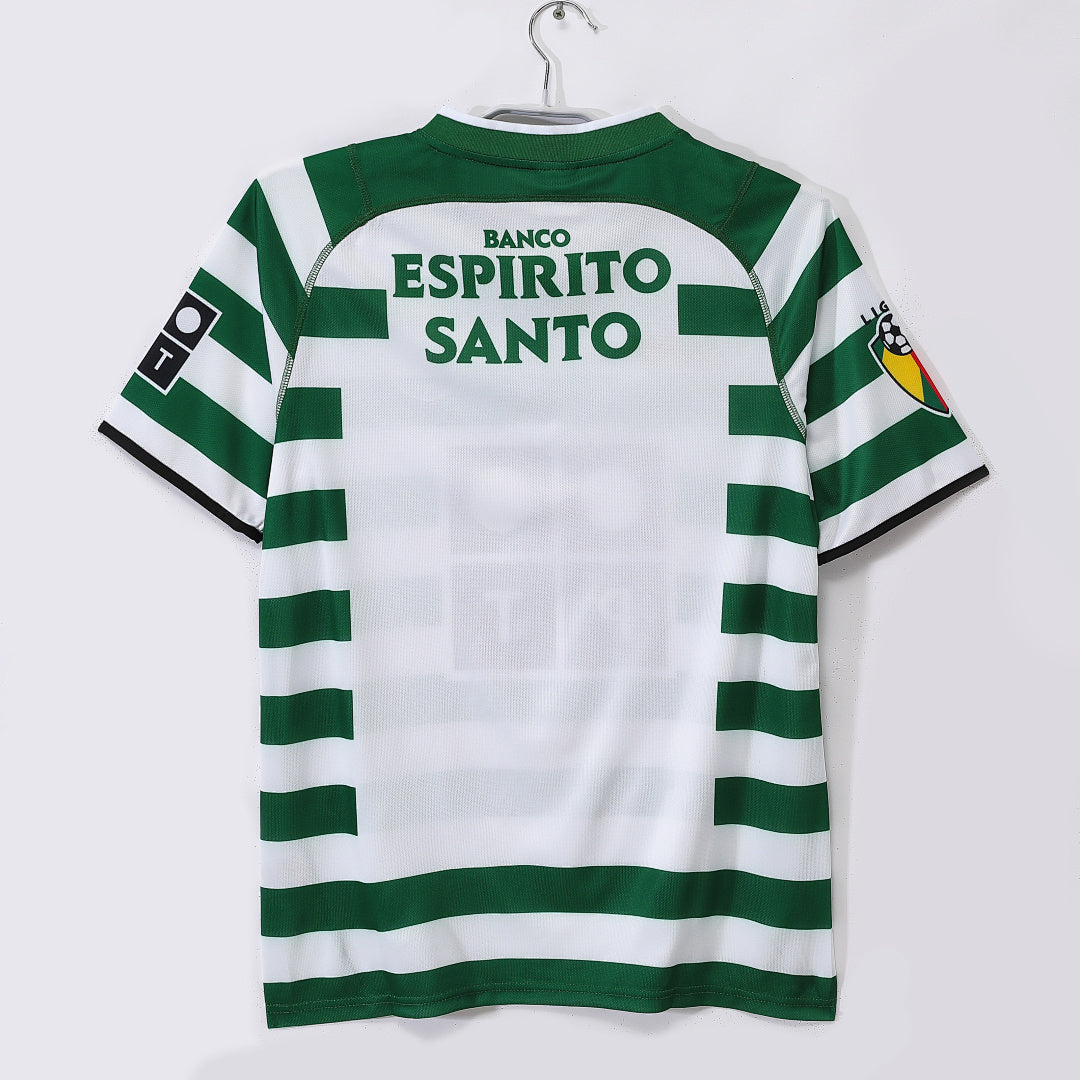 Sporting CP 2003/04 Home Retro Jersey - Back