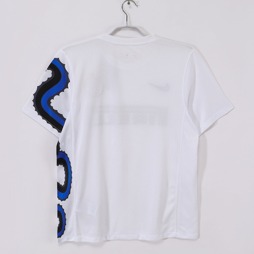 Inter Milan 2010/11 Away White Retro Jersey - Back