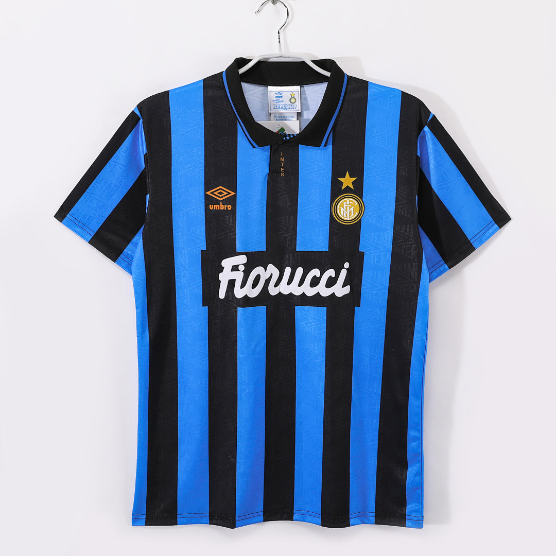 Inter Milan 1992/94 Home Retro Jersey - Front