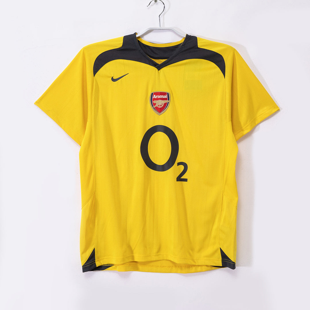 Arsenal 2005/06 Away Retro Jersey - Front